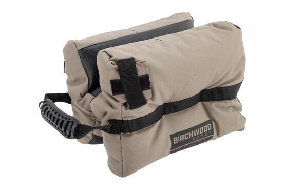 The Birchwood Casey H-Bag shooting rest is self-tightening with grippy rubberized surfaces.